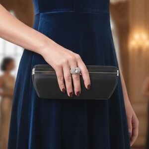 Chic Black Evening Clutch